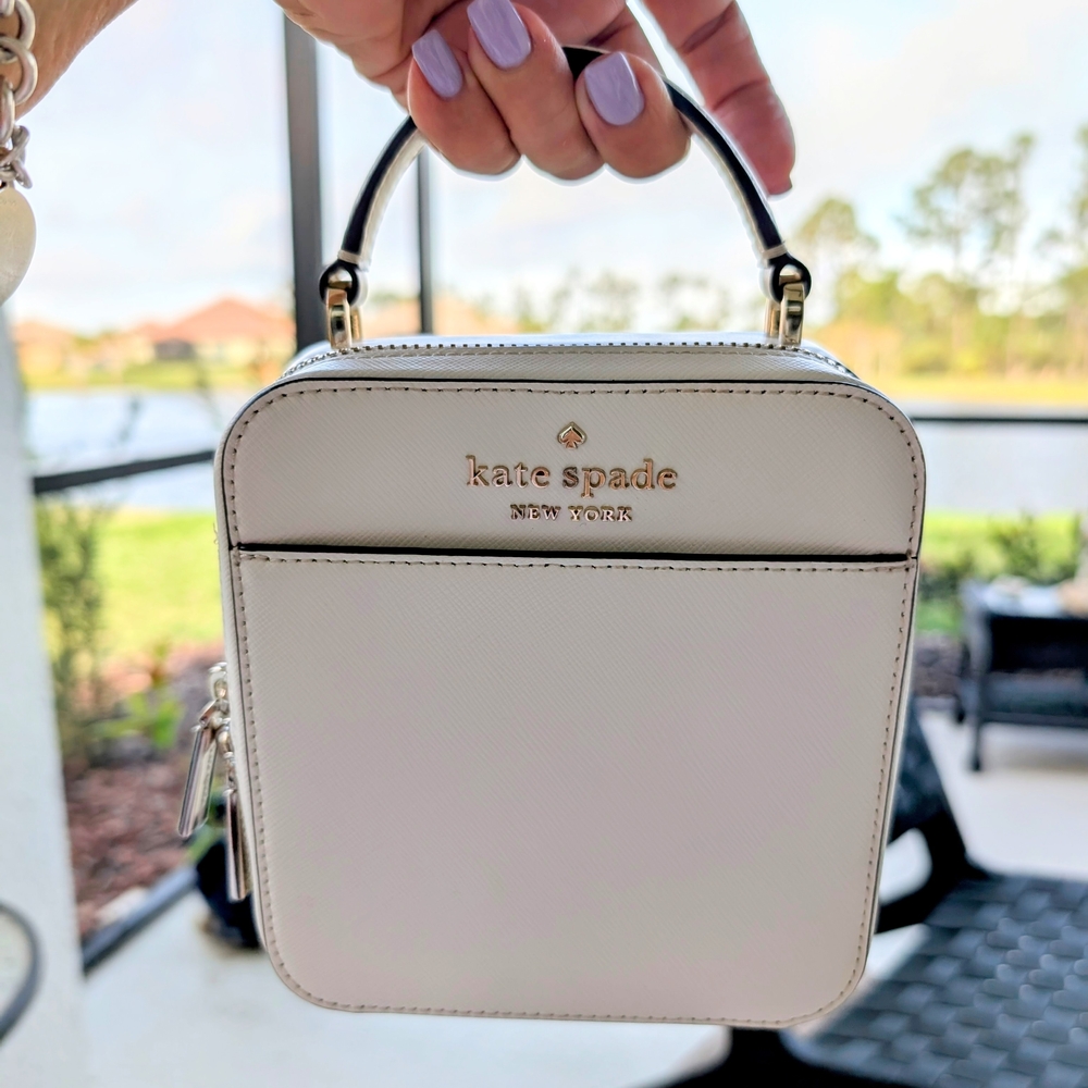 Kate Spade White Crossbody Bag